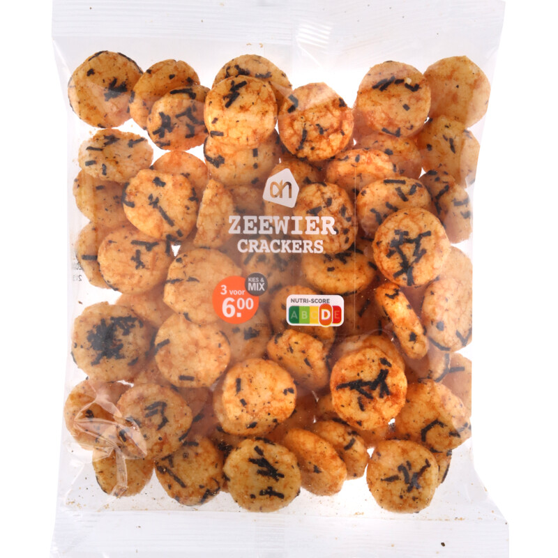 Een afbeelding van AH Zeewier crackers