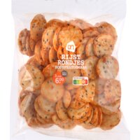 Een afbeelding van AH Rijstrondjes rode pesto smaak
