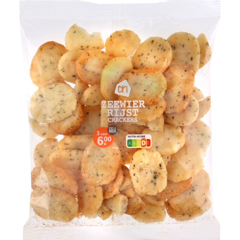 Een afbeelding van AH Zeewier rijstcrackers