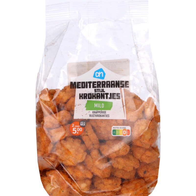 Een afbeelding van AH Mediteraanse stijl krokantjes mild