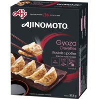 Een afbeelding van Ajinomoto Gyoza prawn & soy sauce