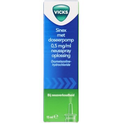 pdp-image-Vicks Sinex neusspray met doseerpomp