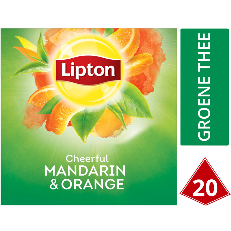 Een afbeelding van Lipton Green tea mandarin & orange