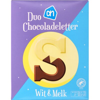 pdp-image-AH Duo chocoladeletter melk wit