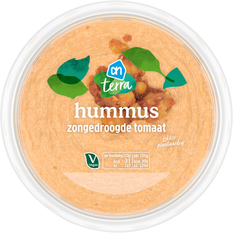 Een afbeelding van AH Terra Hummus zongedroogde tomaat