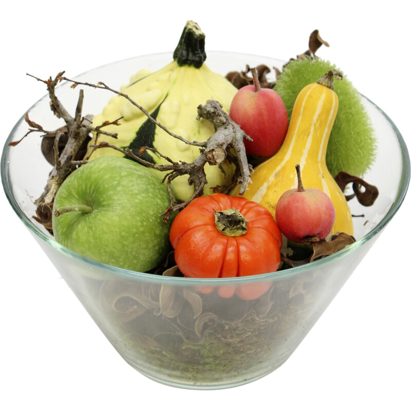 Een afbeelding van AH Sierfruit in glazen schaal