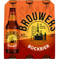 Een afbeelding van Brouwers Bockbier 6-pack