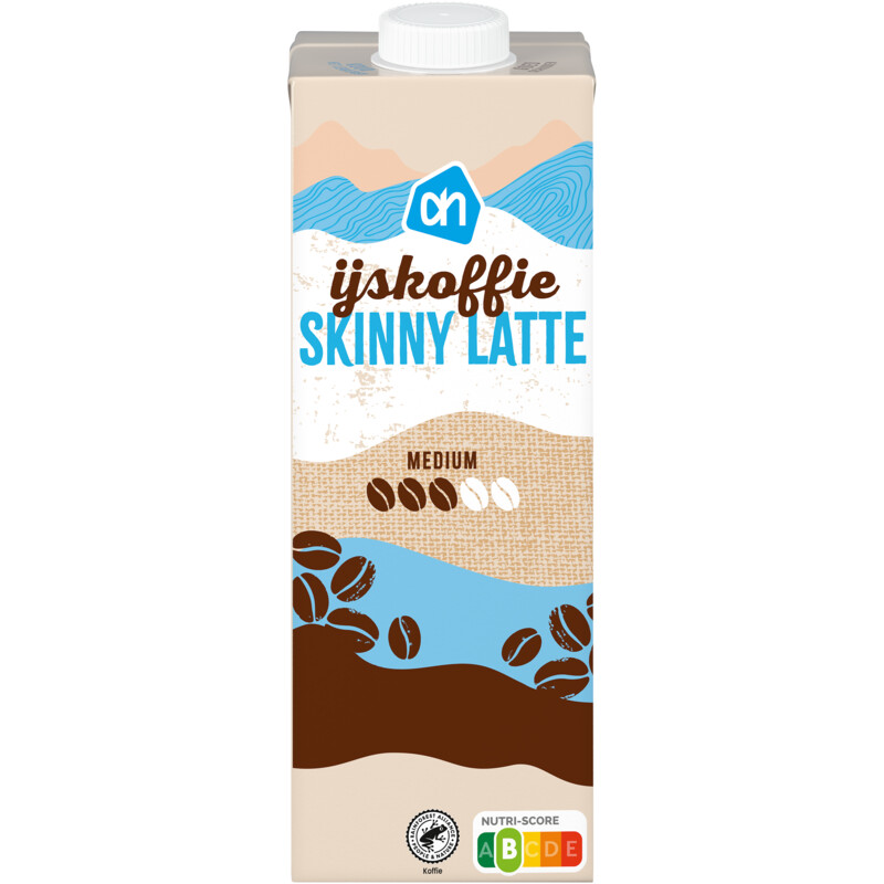 AH IJskoffie skinny latte reserveren Albert Heijn