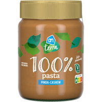 Een afbeelding van AH Terra Plantaardig 100% pasta pinda-cashew