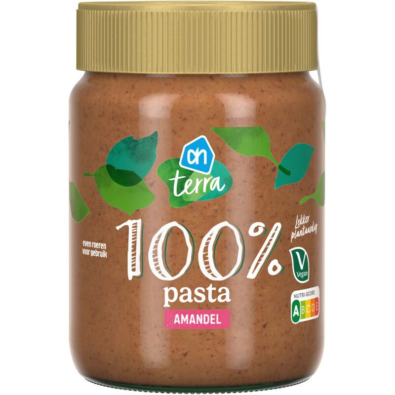 Een afbeelding van AH Terra Plantaardig 100% pasta amandel