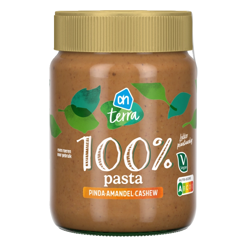 AH Terra Plantaardig 100% pinda, amandel, cashew