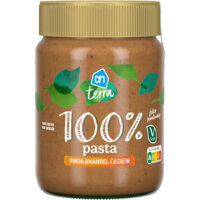 Een afbeelding van AH Terra 100% pasta pinda-amandel-cashew