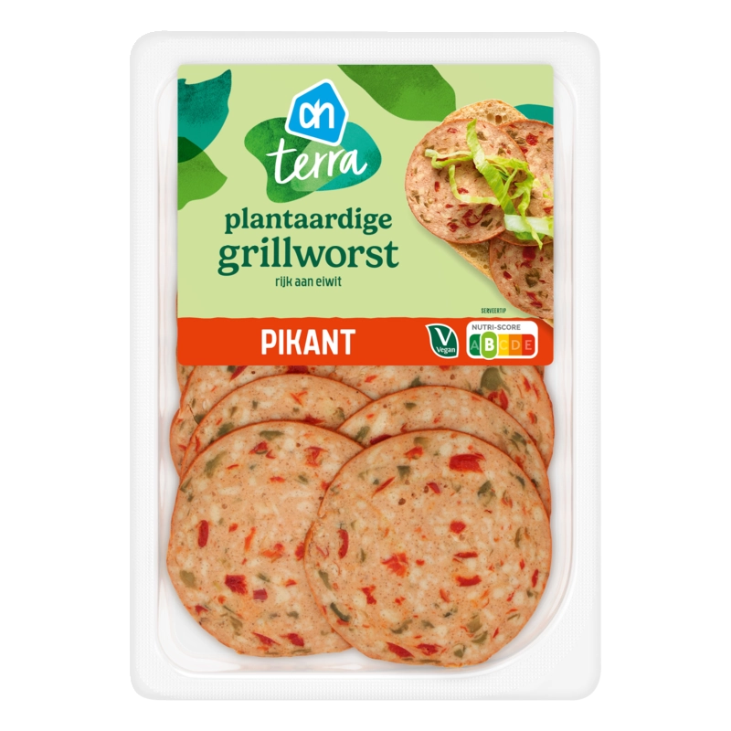 AH Terra Plantaardige grillworst pikant