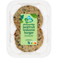 Een afbeelding van AH Terra Jackfruit-wakame burger