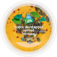 Een afbeelding van AH Terra Zoete aardappel spread madras