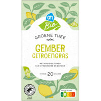 Afbeelding van Biologisch Groene thee gember citroengras