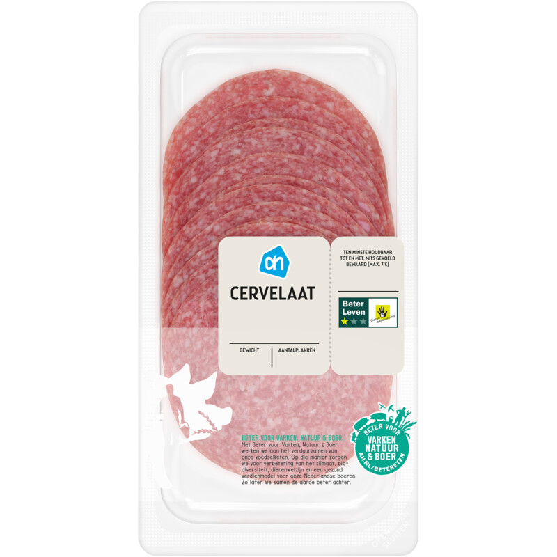 Een afbeelding van AH Cervelaat