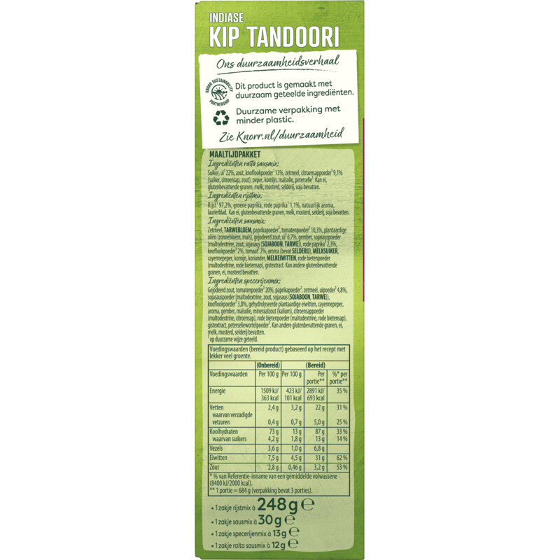 Een afbeelding van Knorr Wereldgerechten Indiase kip tandoori