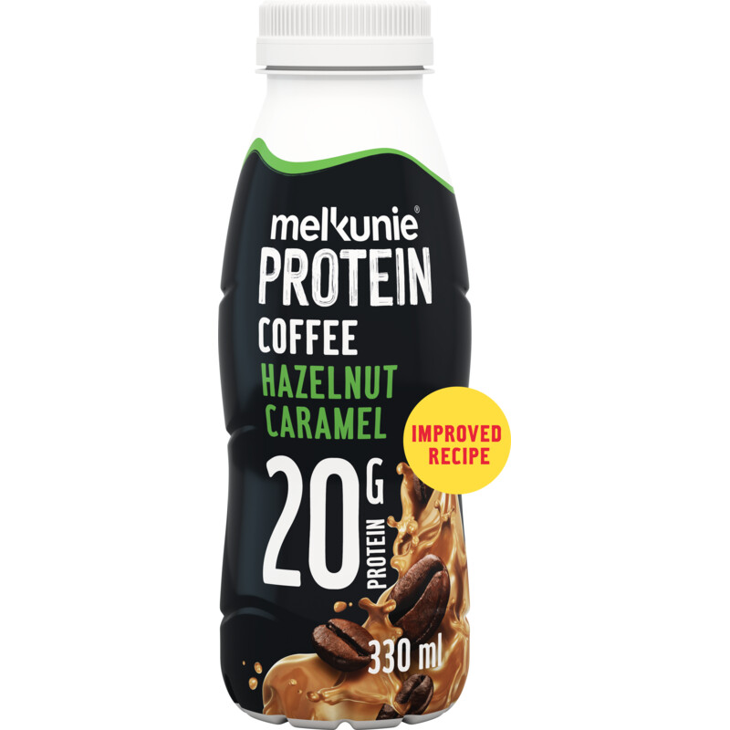 Een afbeelding van Melkunie Protein coffee hazelnut caramel