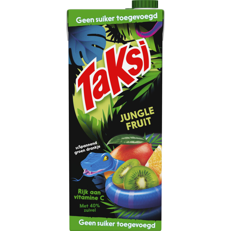 Een afbeelding van Taksi Jungle fruit geen suiker toegevoegd