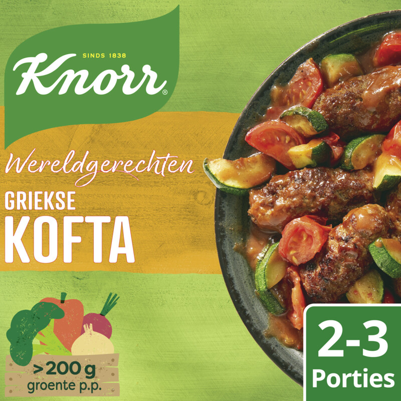 Een afbeelding van Knorr Wereldgerechten Griekse kofta