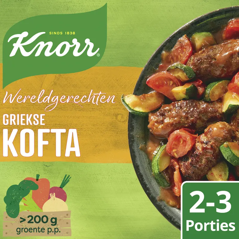 Knorr Wereldgerechten Griekse kofta
