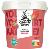 Een afbeelding van De Zaanse Hoeve Volle yoghurt aardbei