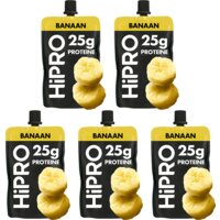 Een afbeelding van HiPRO Protein kwark banaan 5-pakket