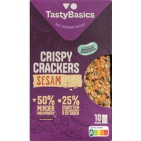 Afbeelding van TastyBasics Crispy crackers sesam