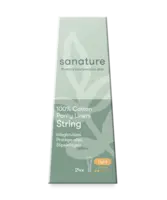 Sanature 100% Katoenen inlegkruisjes string