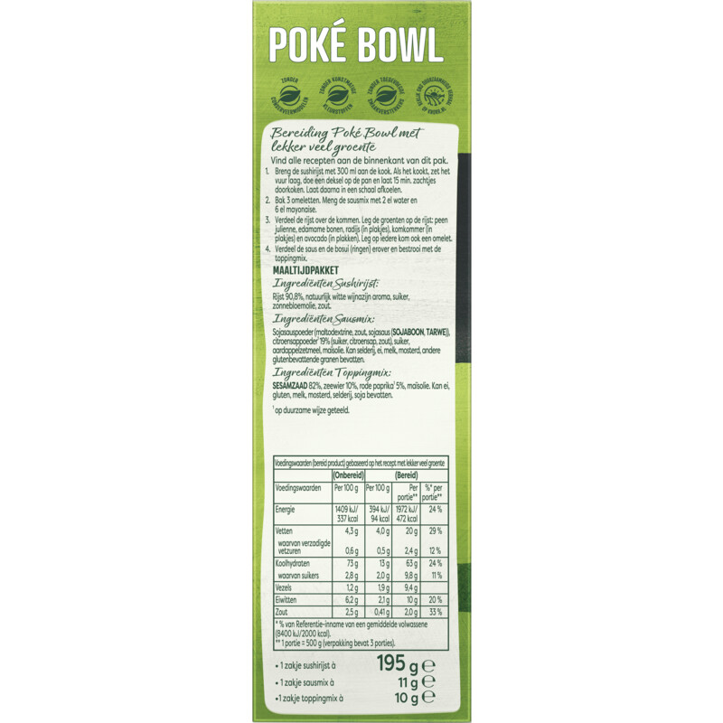 Een afbeelding van Knorr Foodtrips poke bowl