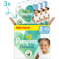 Een afbeelding van Pampers Harmonie luiers maat 5 trio pack