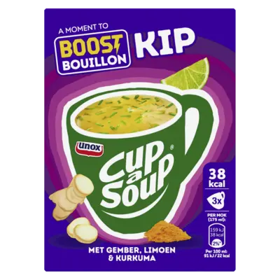 pdp-image-Unox Cup-a-soup focus kip, gember & limoen