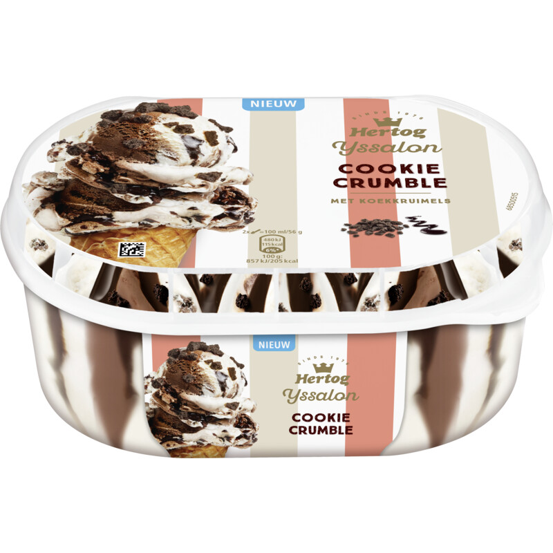 Een afbeelding van Hertog Ijssalon Cookie Crumble