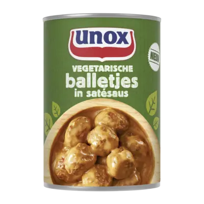 pdp-image-Unox Vegetarische balletjes in satésaus