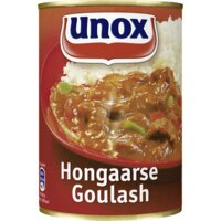 Een afbeelding van Unox Hongaarse goulash