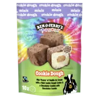 Ben & Jerry's Peaces cookie dough