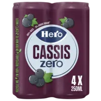 Hero Cassis zero 4-pack