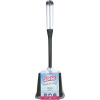Een afbeelding van Sorbo Quick&easy toiletborstelset zwart