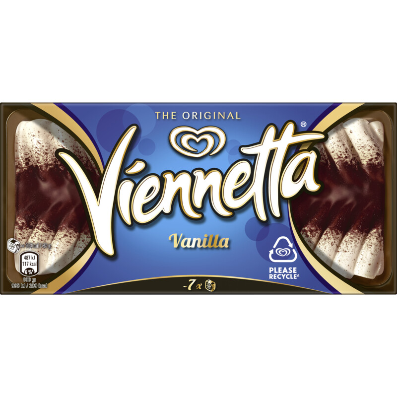 Een afbeelding van Viennetta Dessertijs vanille