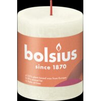Een afbeelding van Bolsius Rustieke kaars ivoor 8cm