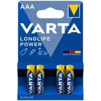 Varta Longlife power AAA alkaline batterijen
