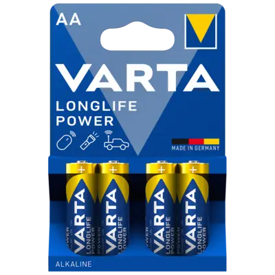 pdp-image-Varta Longlife power AA alkaline batterijen
