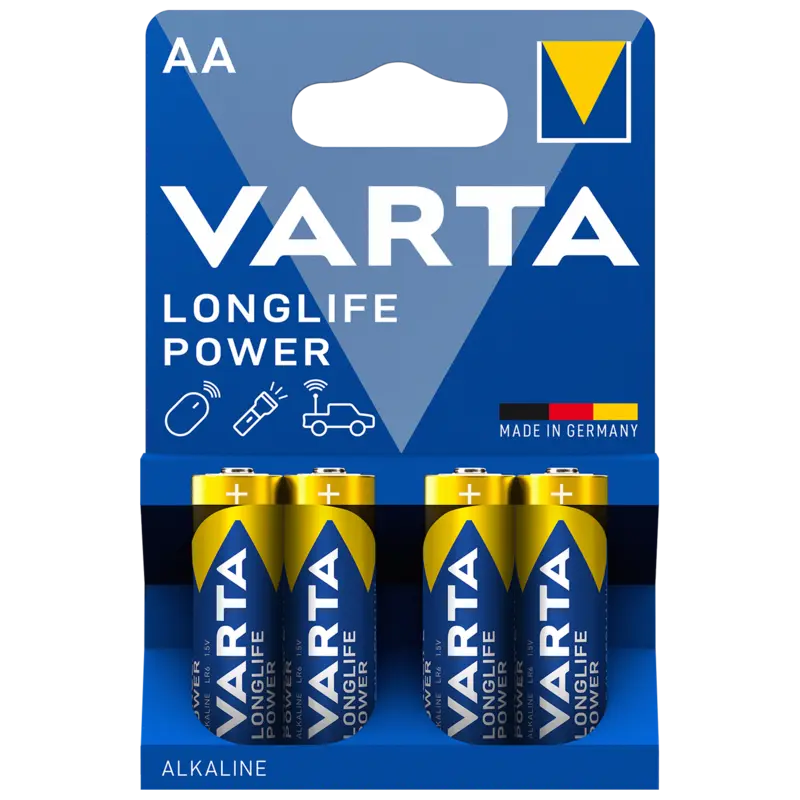 Longlife power AA alkaline batterijen