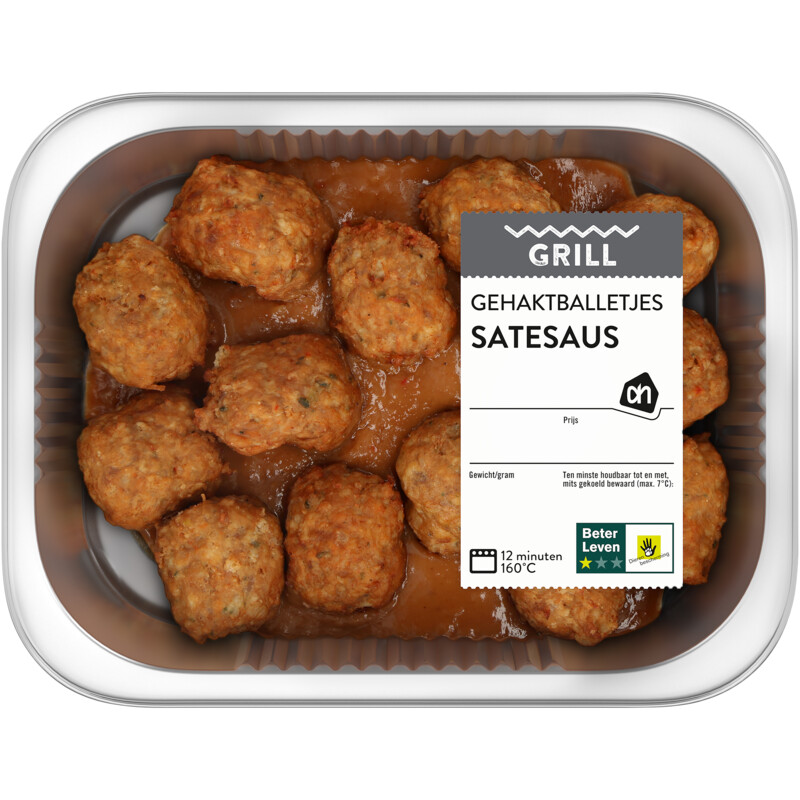 AH Gehaktballetjes satesaus bestellen Albert Heijn