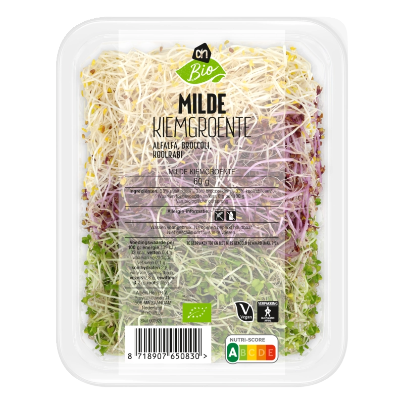 Milde kiemgroente