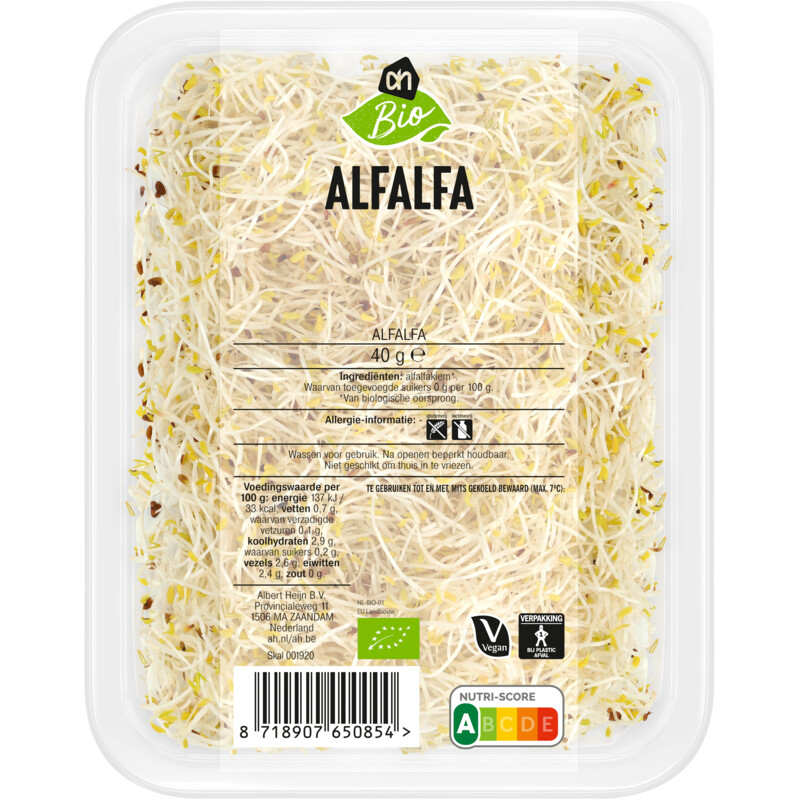 Een afbeelding van AH Biologisch Alfalfa