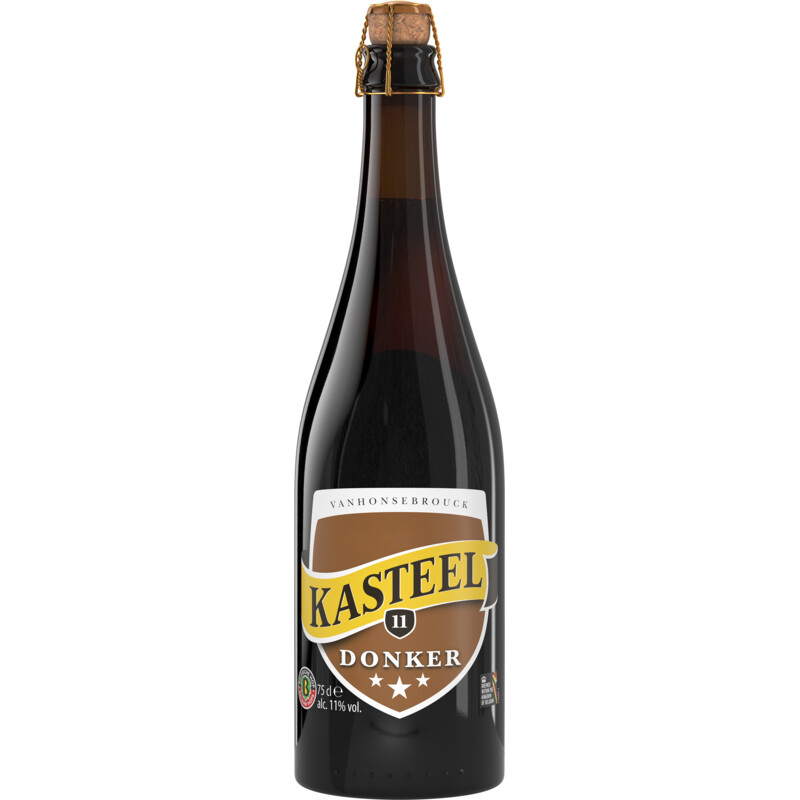 Een afbeelding van Kasteelbier Donker