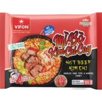 Een afbeelding van Vifon Hot beef kimchi