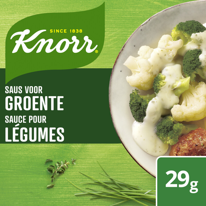 Een afbeelding van Knorr Saus voor groente